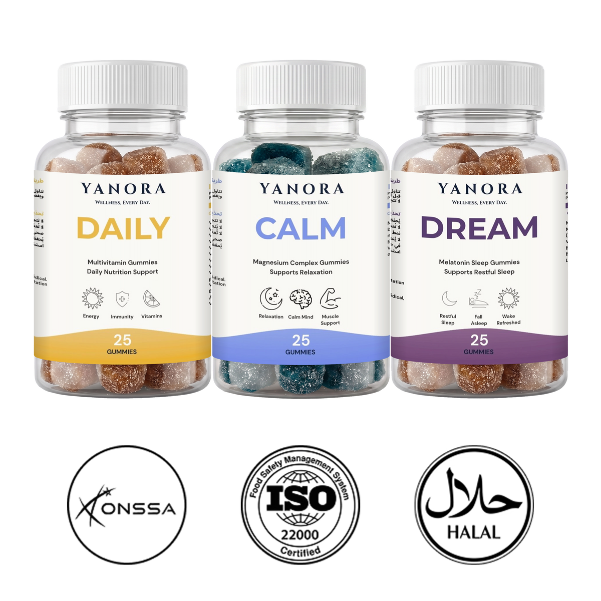 Pack Équilibre (Vitamines · Relaxation · Sommeil)